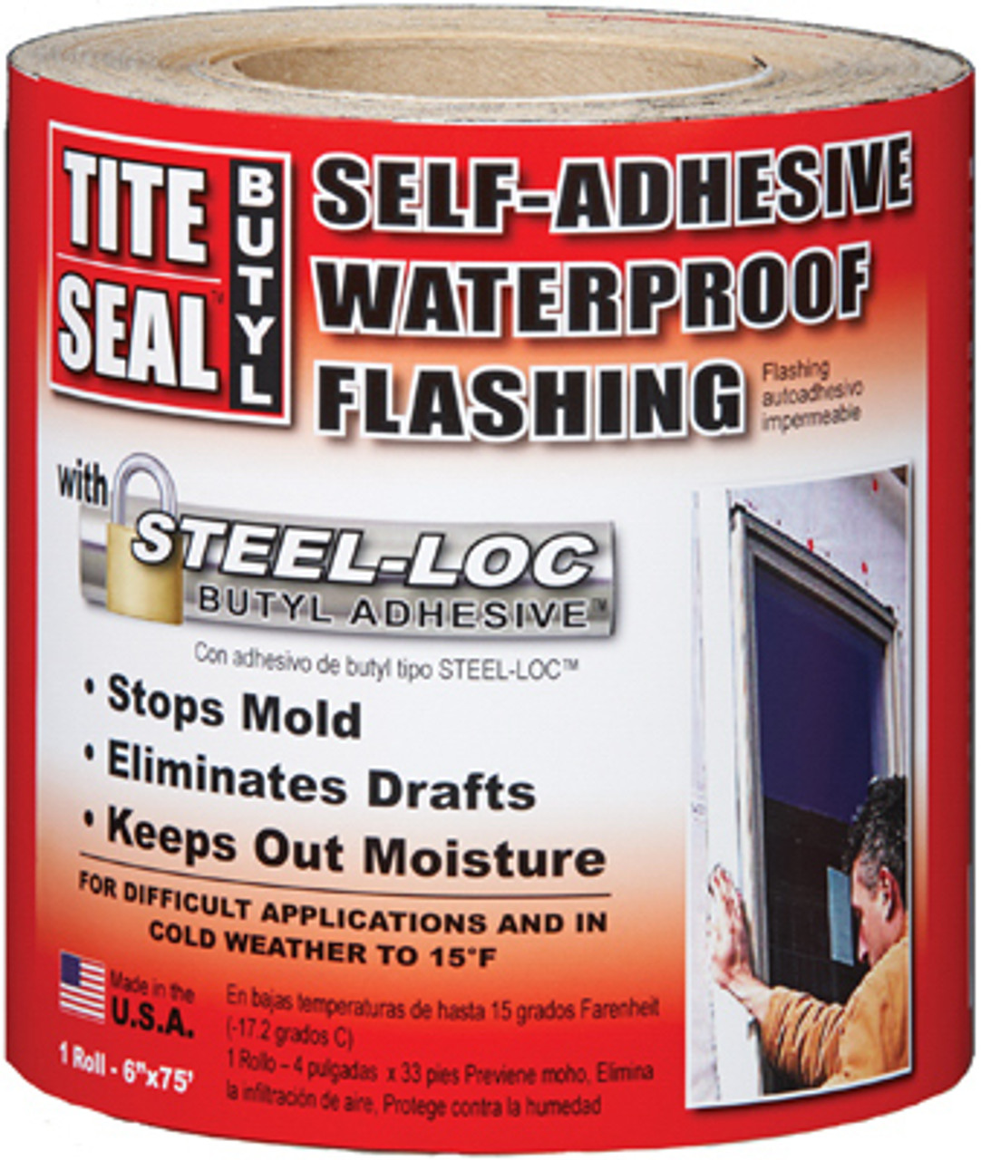 COFAIR TSB675 FLASHING, SELF-ADHESIVE, WATERPROOF, WHI
