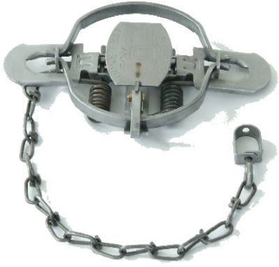DUKE COMPANY 0490 ANIMAL TRAP, COIL-SPRING, 5.5-IN. JAW