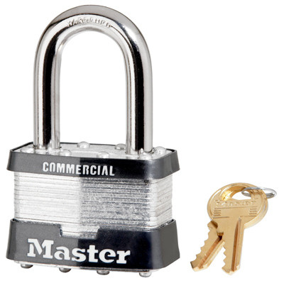 MASTER LOCK 5KALF-473 2-IN. KEYED-ALIKE LAMINATED PADLOCK, 1.5
