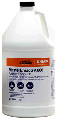 PRIMESOURCE BUILDING PROD. T1669 A 660 CEMENT BONDING AGENT, 1-GAL.