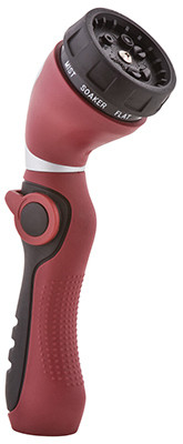 MELNOR 590GT HOSE NOZZLE, 9-PATTERNS, RUBBER-COATED M