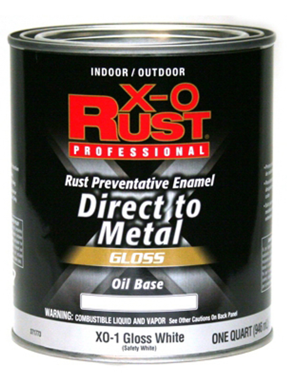TRUE VALUE MFG COMPANY XO1-QT PREMIUM ANT-RUST OIL-BASE ENAMEL, WHITE 