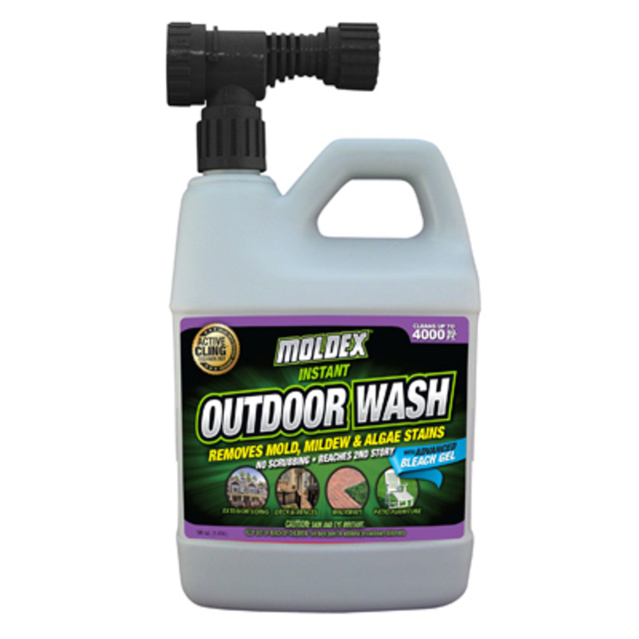 RUST-OLEUM 5330 NON-BLEACH OUTDOOR WASH, CONCENTRATED MU