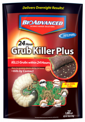 SBM LIFE SCIENCE CORP 700740M BIOADVANCED 24-HOUR GRUB CONTROL WITH DY