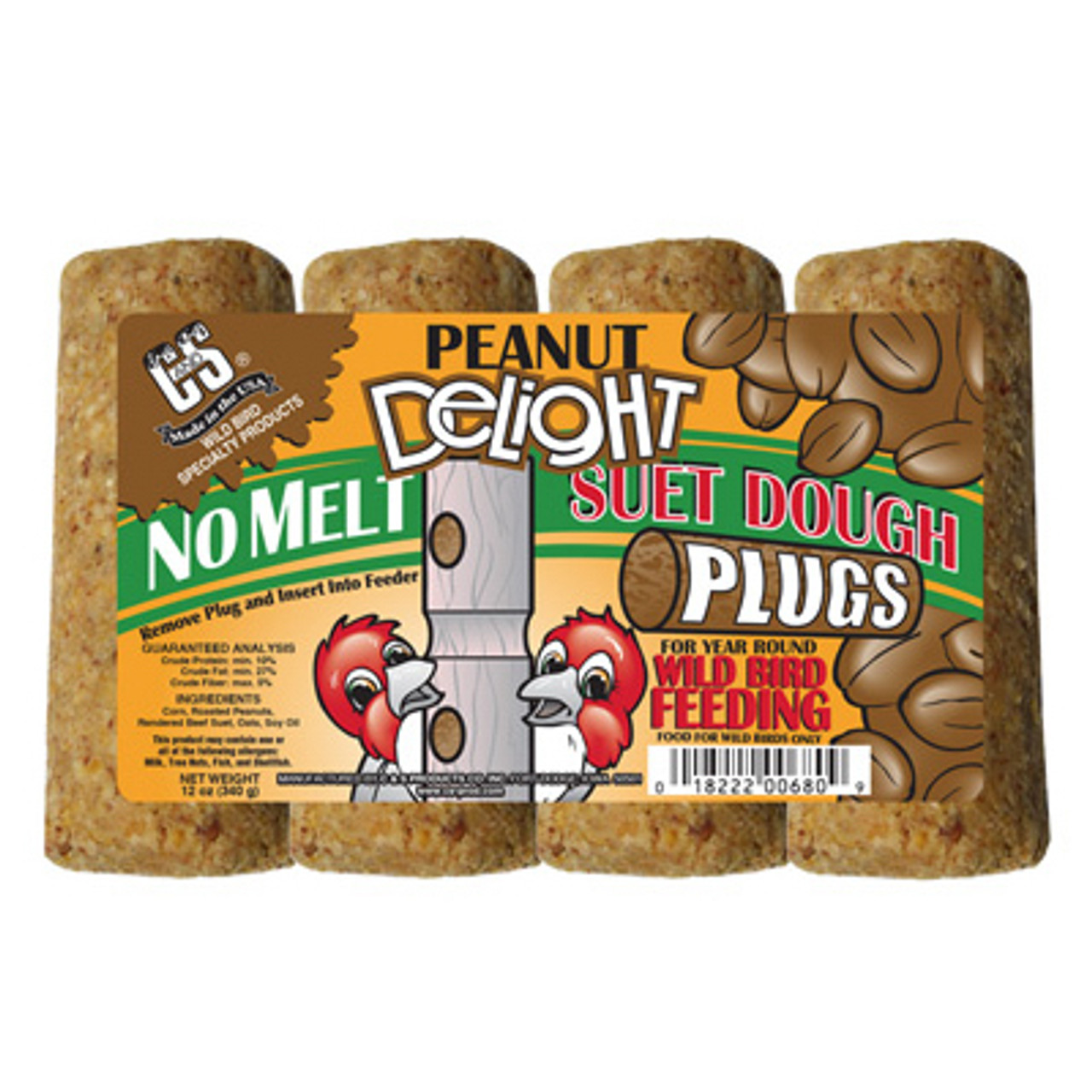 C&S PRODUCTS COMPANY IN 12680 PEANUT DELIGHT NO-MELT PLUG, 12-OZ.