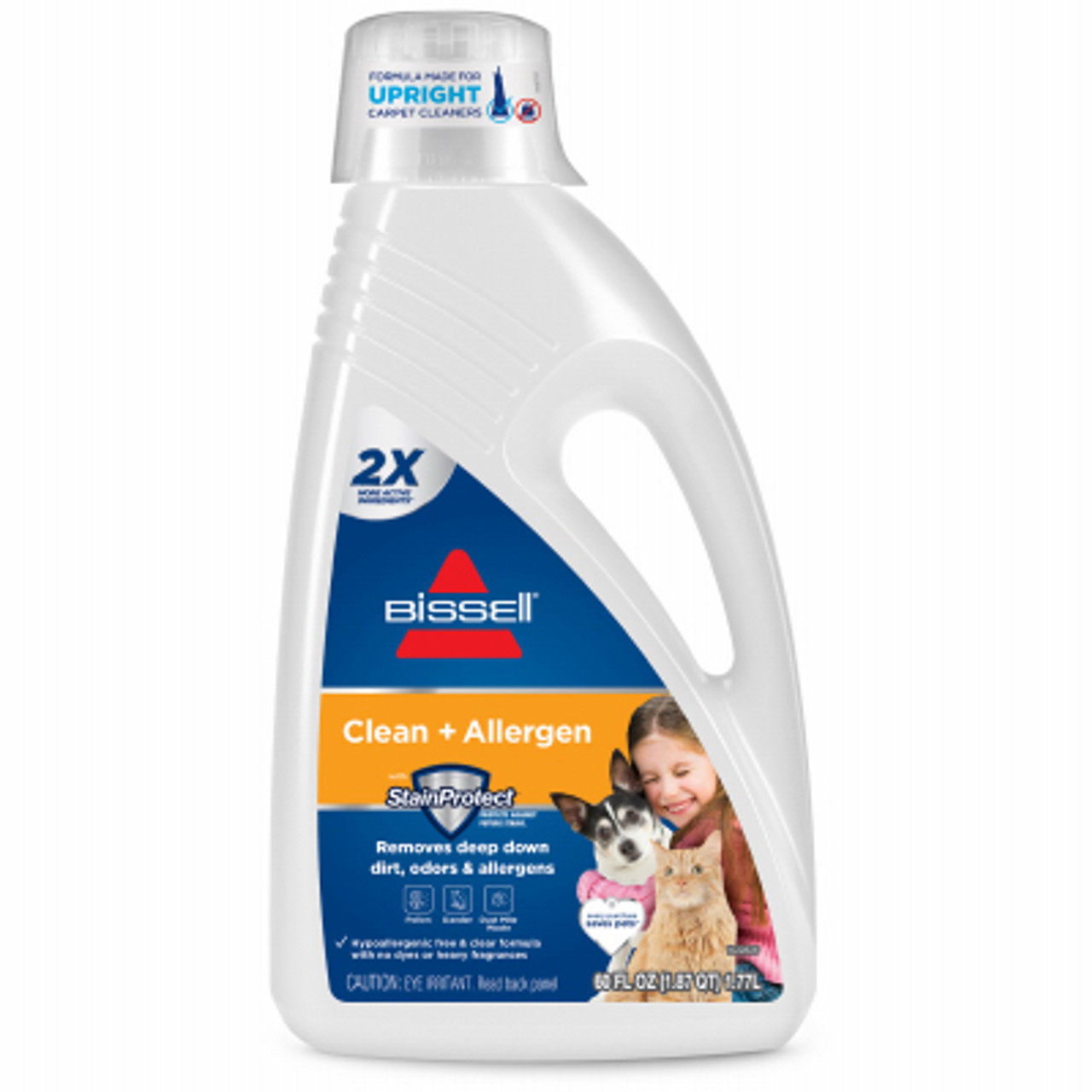 BISSELL HOMECARE 89Q52 2X ALLERGEN CLEANSING FORMULA, 60-OZ.