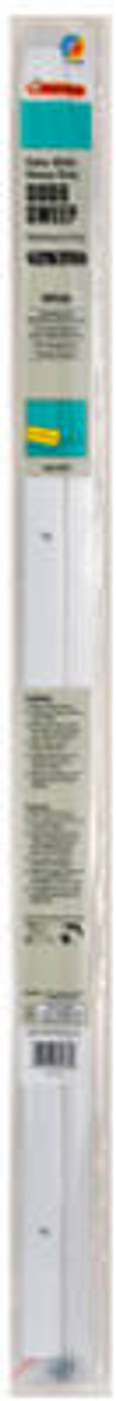 THERMWELL PRODUCTS A62/36WH WHITE DOOR SWEEP, 2 X 36-IN.
