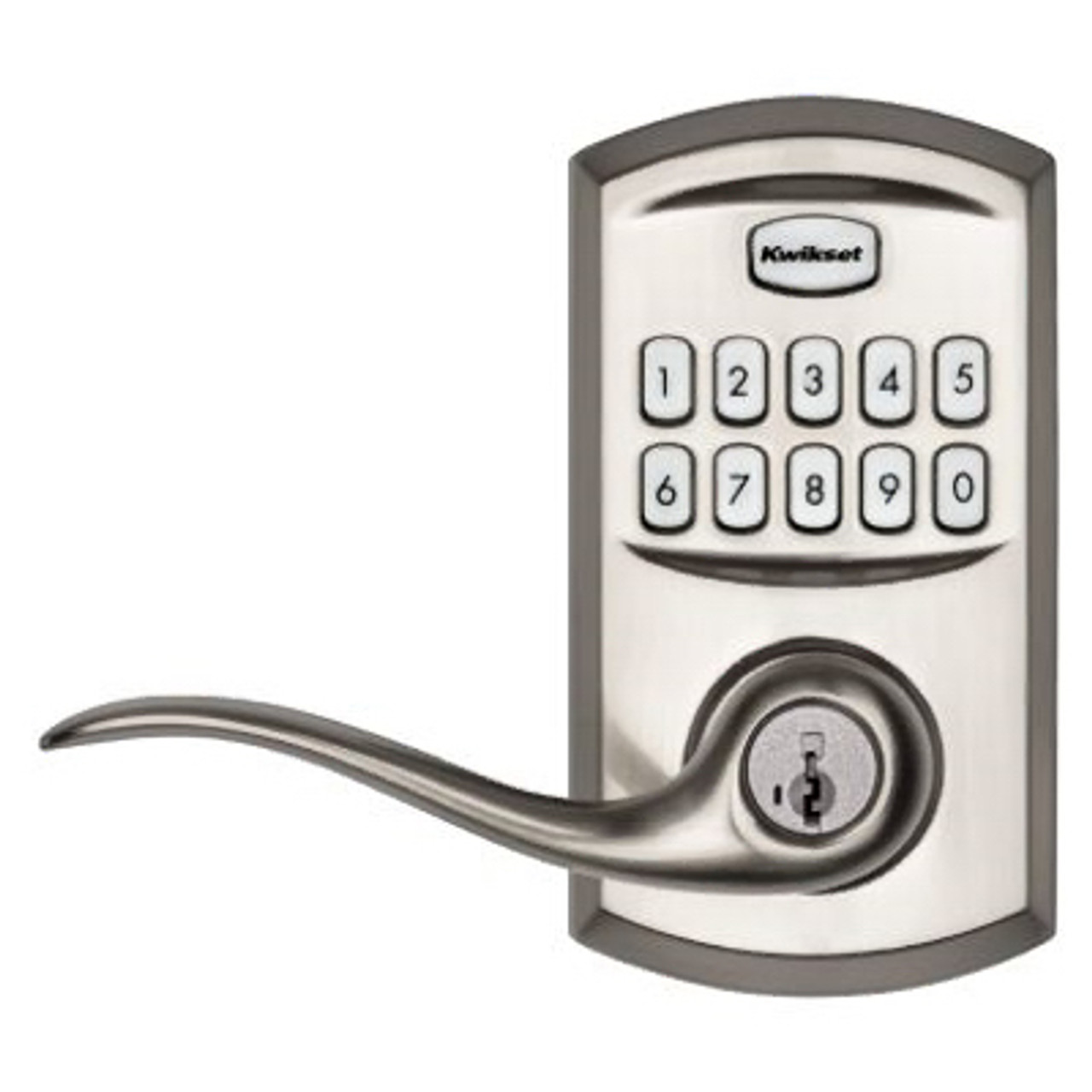 KWIKSET CORPORATION 917TNL 15 SMT CP RCALFD 917 SMARTCODE ELECTRONIC TUSTIN LEVER, S