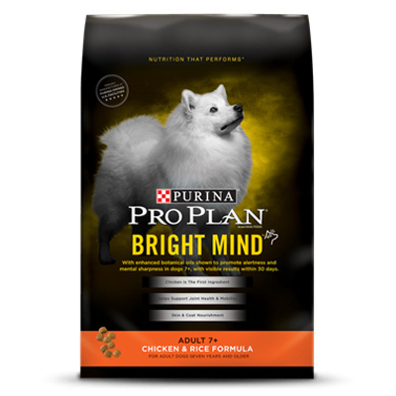 AMERICAN DISTRIBUTION & MFG CO 17086 DOG FOOD, DRY, BRIGHT MIND CHICKEN & RIC