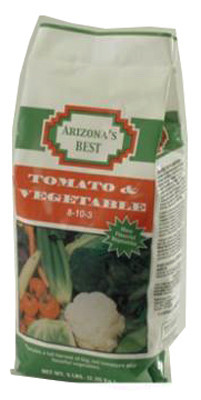 GRO WELL BRANDS CP INC AZB10092 TOMATO & VEGETABLE FOOD, 8-10-3 FORMULA,