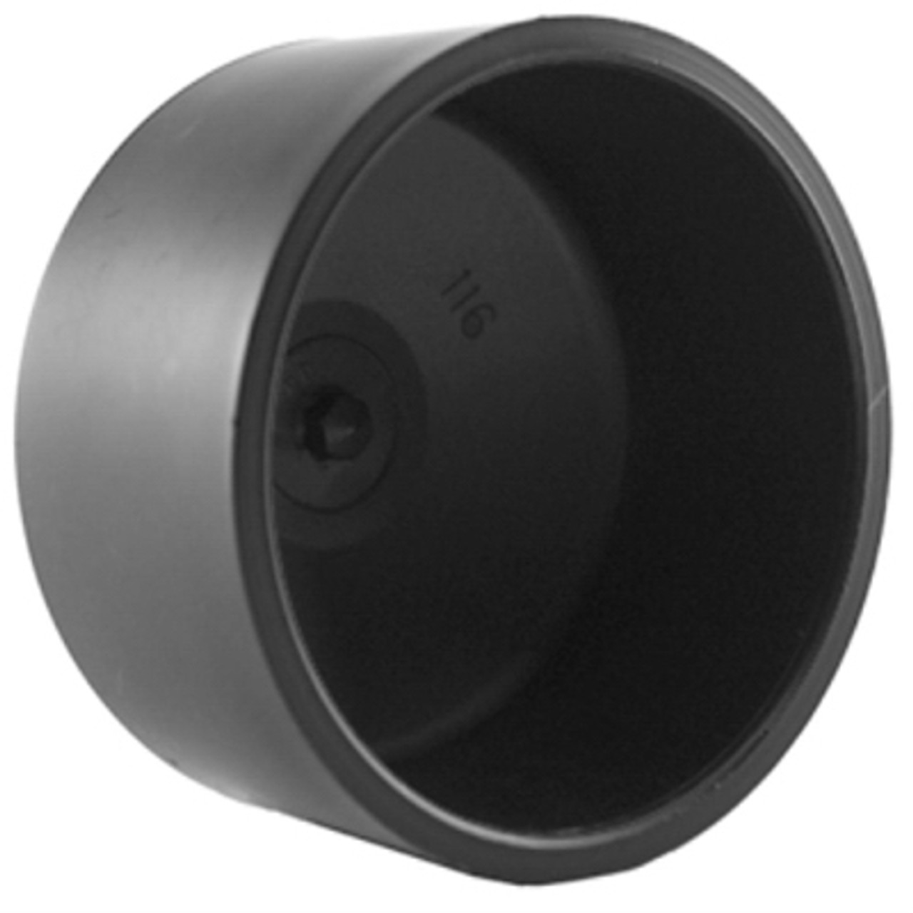 CHARLOTTE PIPE & FOUNDR ABS 00116  0800HA CHARLOTTE PIPE 2 IN. HUB ABS CAP
