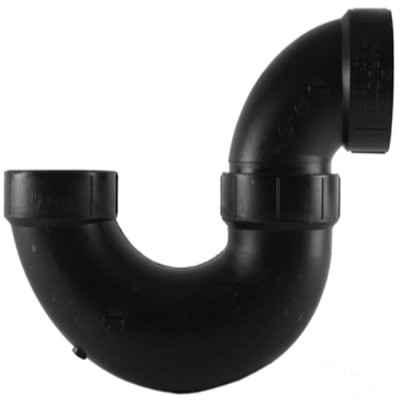 CHARLOTTE PIPE & FOUNDR ABS 00706X 0600HA CHARLOTTE PIPE 1-1/2 IN. BLACK ABS P-TRA