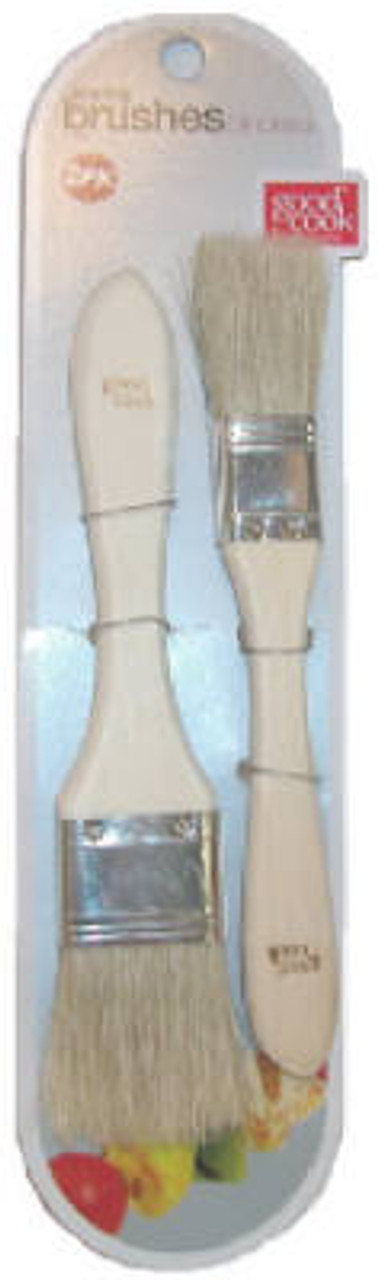 BRADSHAW INTERNATIONAL 21999 2-PACK PASTRY/BASTING BRUSHES