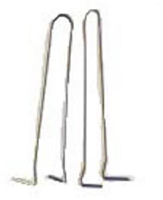 OATEY 33979 COPPER PIPE HANGER HOOKS, 6-PK., .75 X 6