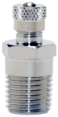 WATER SOURCE LLC AV25 AIR VALVE, CHROME & ZINC-PLATED, .25-IN.