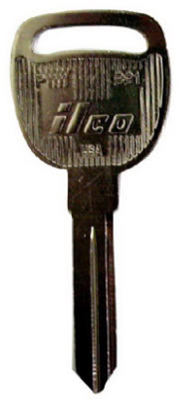 KABA ILCO B91-P1111 MASTER KEY BLANK, GM DOORS, IGNITION & T