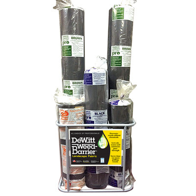 DEWITT COMPANY BDR LANDSCAPING FABRIC RACK