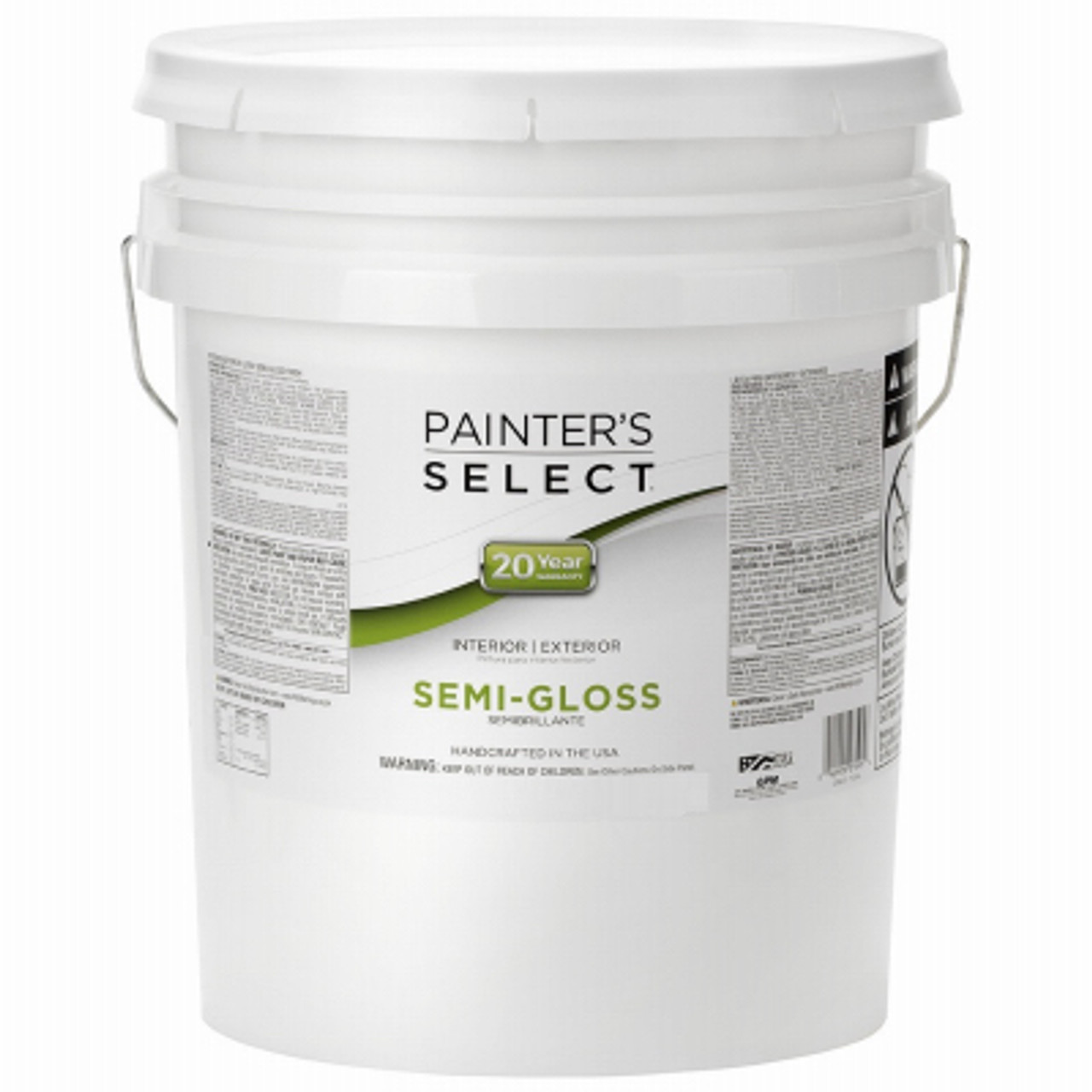TRUE VALUE MFG COMPANY CPSGD-5G ACRYLIC LATEX PAINT, SEMI-GLOSS DEEP BAS