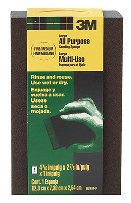 3M DSFM-F-ESF-10 LARGE-AREA FLEXIBLE SANDING SPONGE, FINE