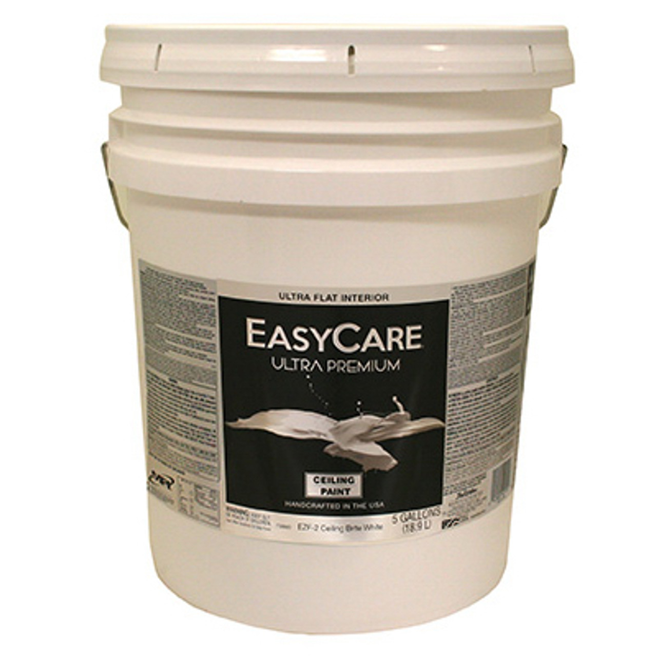 TRUE VALUE MFG COMPANY EZF2-5G ULTRA PREMIUM LATEX CEILING PAINT, BRITE