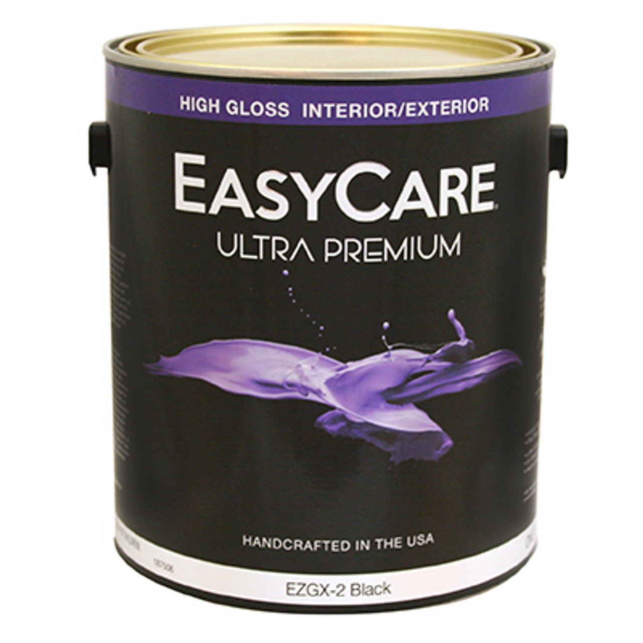 TRUE VALUE MFG COMPANY EZGX2-GL ULTRA PREMIUM PAINT, BLACK, 1-GALLON