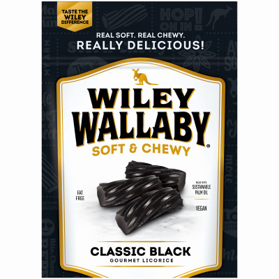 KENNYS CANDY AND CONFECTIONS INC 121111 LIQUORICE, BLACK, 10-OZ.