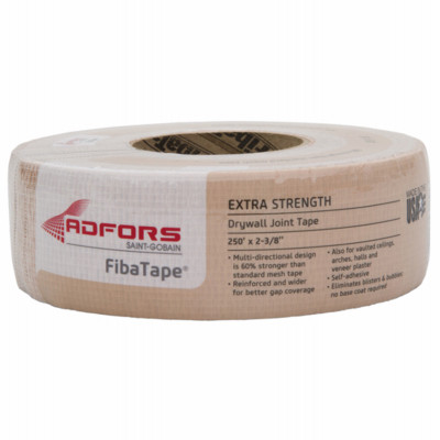 SAINT-GOBAIN FDW8666-U FIBERGLASS DRYWALL TAPE, BEIGE, 2-3/8-IN