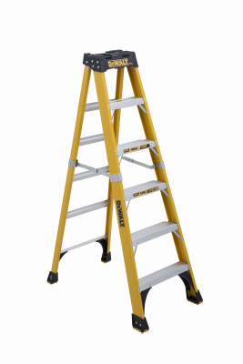 LOUISVILLE LADDER DXL3410-06 DEWALT 6' TYPE 1AA FIBERGLASS STEP LADDE