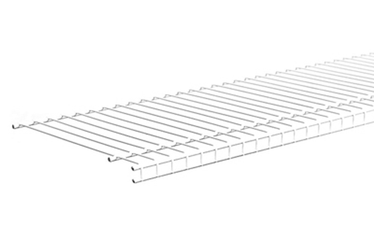 CLOSETMAID 471700 SUPERSLIDE VENTILATED WIRE SHELF, WHITE, CLOSETMAID 471700 SUPERSLIDE VENTILATED WIRE SHELF, WHITE,