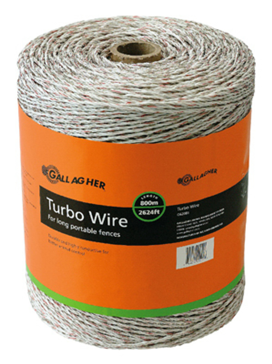GALLAGHER NORTH AMERICA G62089 ELECTRIC FENCE TURBO WIRE, ULTRA WHITE,  GALLAGHER NORTH AMERICA G62089 ELECTRIC FENCE TURBO WIRE, ULTRA WHITE,