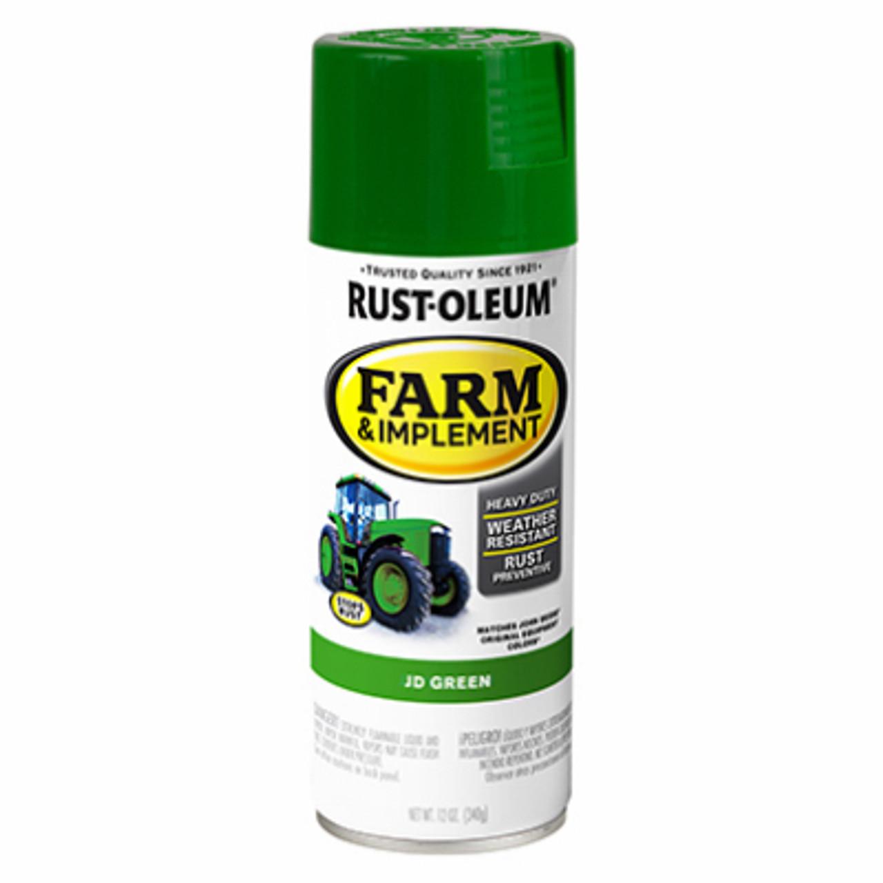 RUST-OLEUM 280124 FARM & EQUIPMENT SPRAY PAINT, JD GREEN,  RUST-OLEUM 280124 FARM & EQUIPMENT SPRAY PAINT, JD GREEN,