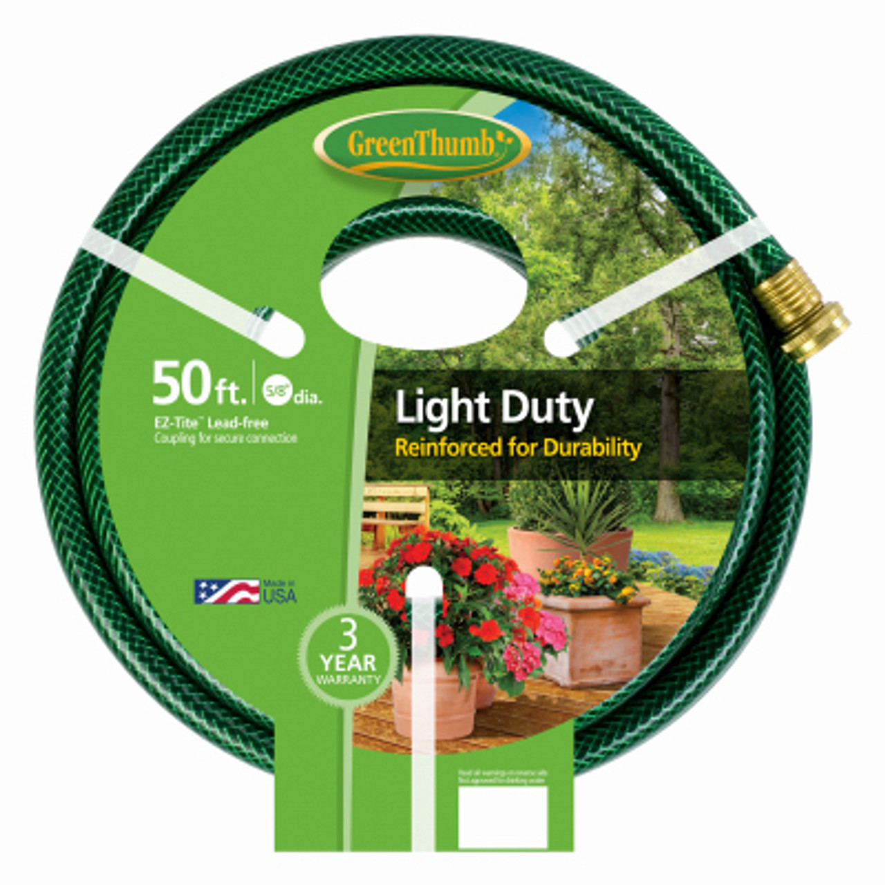 TEKNOR APEX CO. 305946 GARDEN HOSE, NYLON-REINFORCED 3-PLY VINY