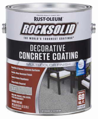 RUST-OLEUM 306267 ROCKSOLID DECORATIVE CONCRETE COATING, S