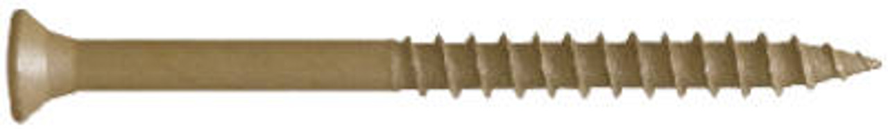 OMG INC FMGD158-350 DECK SCREWS WITH BIT, GOLD, 1-5/8-IN., 3