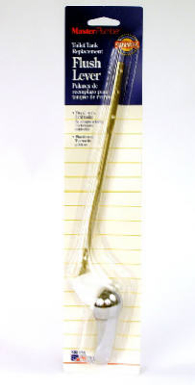 PLUMB SHOP DIV BRASSCRAFT 403675 TOILET TANK FLUSH LEVER, CHROME