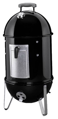 WEBER-STEPHEN 711001 SMOKEY MOUNTAIN COOKER, BLACK, 14-IN.