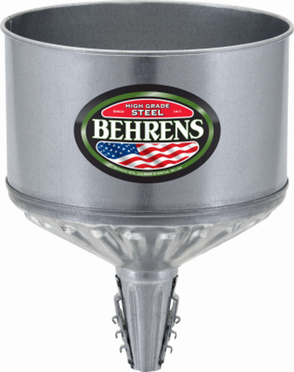 BEHRENS GTF 123 TRACTOR FUNNEL, GALVANIZED