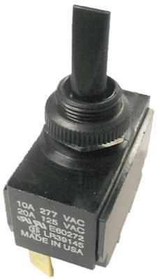 ECM INDUSTRIES LLC GSW-114 TOGGLE SPECIALTY SWITCH, PLASTIC, 20-AMP