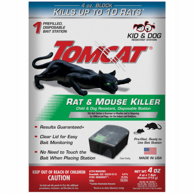 TOMCAT 0370510 RAT KILLER STATION, SEALED