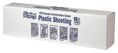 BERRY PLASTICS 626040 POLYETHYLENE SHEETING, 6-MIL, BLACK, 12 