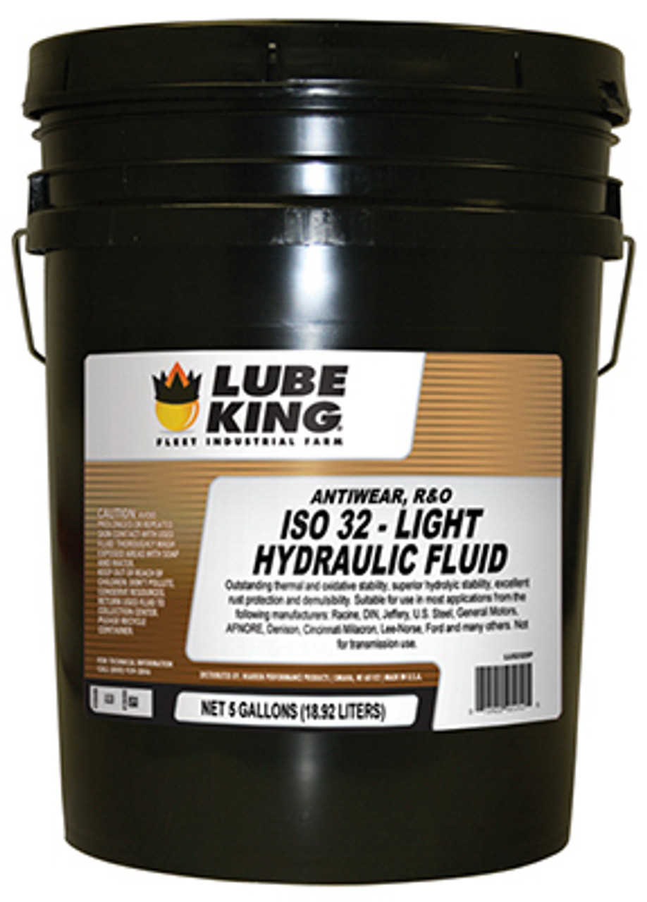 WARREN DISTRIBUTION LU52325P HYDRAULIC FLUID, AW ISO 32, 5-GALLONS WARREN DISTRIBUTION LU52325P HYDRAULIC FLUID, AW ISO 32, 5-GALLONS