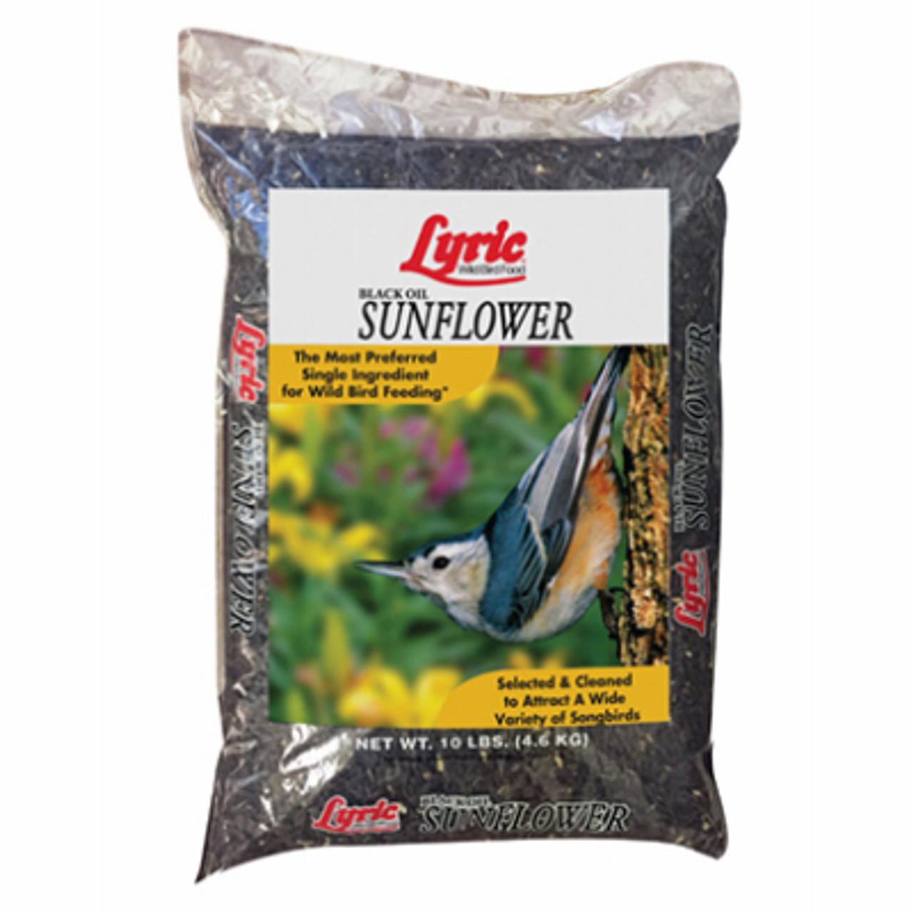 LEBANON SEABOARD 2647419 BLACK OIL SUNFLOWER SEED BIRD FOOD, 5-LB