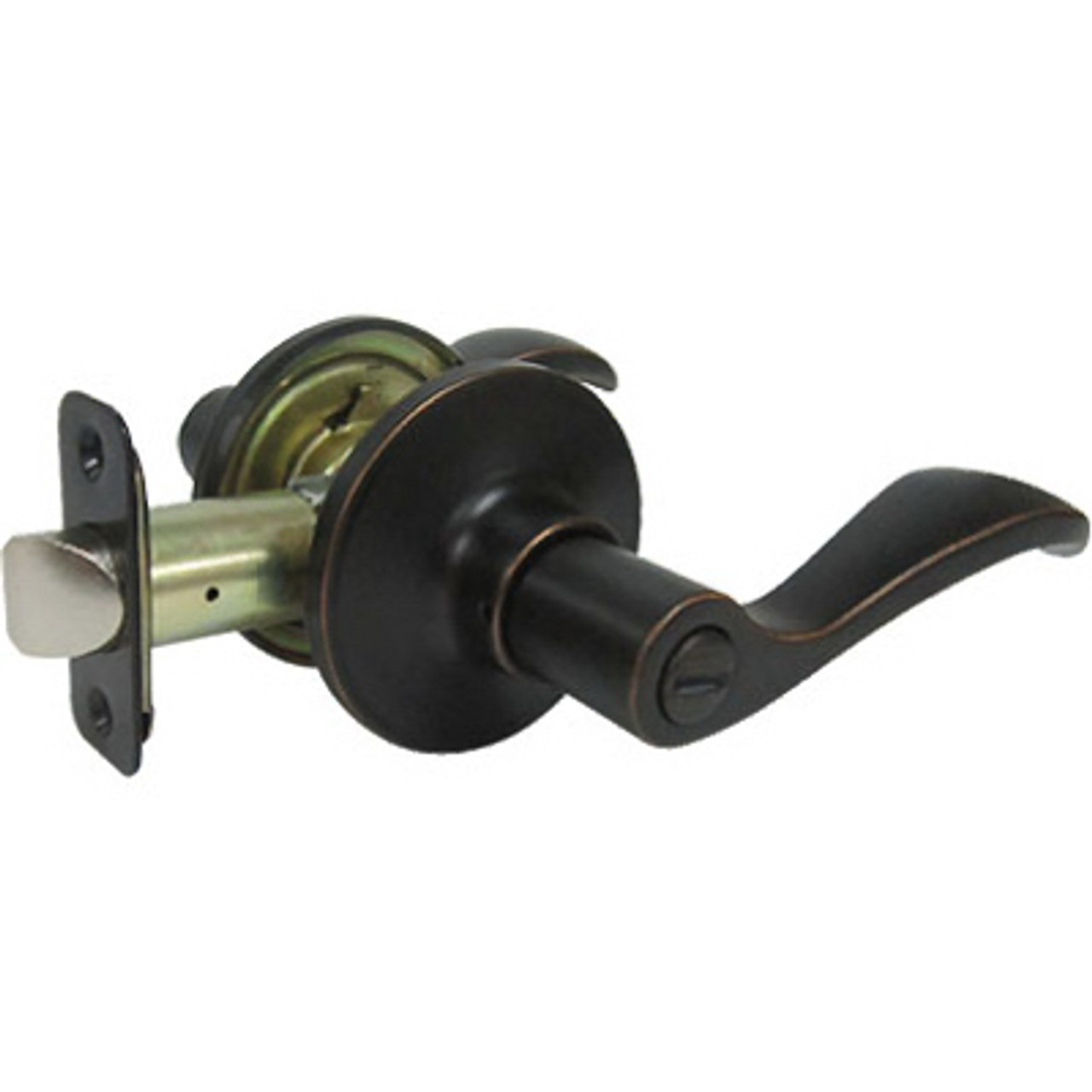 TAIWAN FU HSING INDUSTRIAL CO LYEX701BZ REVERSIBLE NAPLES PRIVACY LEVER LOCKSET,