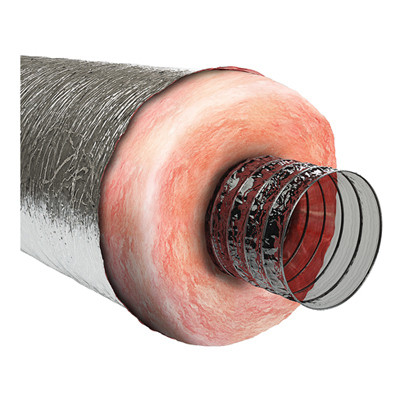 IMPERIAL MANUFACTURING MEA-0425-6 MEA AIR DUCT, POLYESTER CORE, METALIZED 