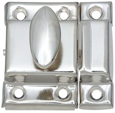 NATIONAL MANUFACTURING SALES CO. N149-641 CABINET TURN, NICKEL, 1-1/4 X 1-3/4-IN.