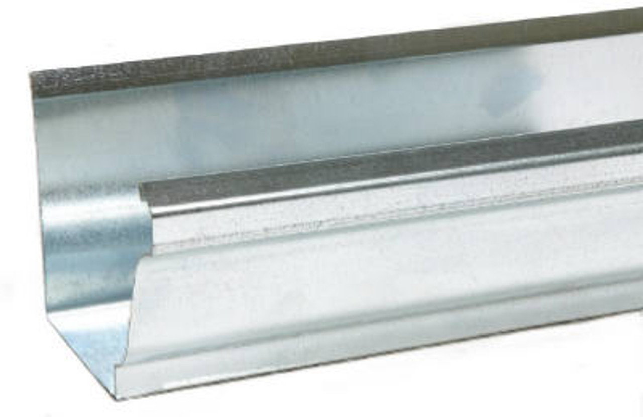 AMERIMAX HOME PRODUCTS 1400700120 K-STYLE GUTTER, MILL FINISH GALVANIZED, 
