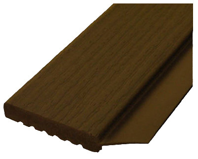 INTEPLAST GROUP 236009707 GARAGE DOOR WEATHERSTRIPPING, BROWN PVC,
