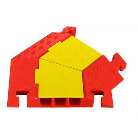 CHECKERS INDUSTRIAL PRODUCTS CPT3X225-R-Y/O CBL PROTLINEBACKER3-CH2.25"RIGHT TURNT-C