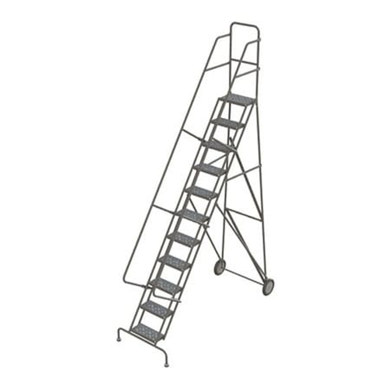 TRI-ARC KDRF111162 ROLLING LADDER ALL-TERRAIN 11-STEP