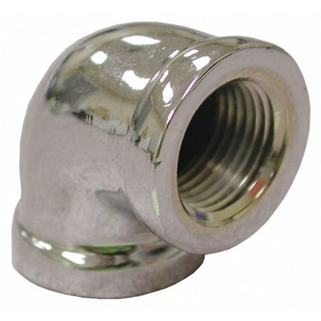 JONES STEPHENS B50002LF CHROME PLATED BRONZE ELBOW 1/2 90 DEG.